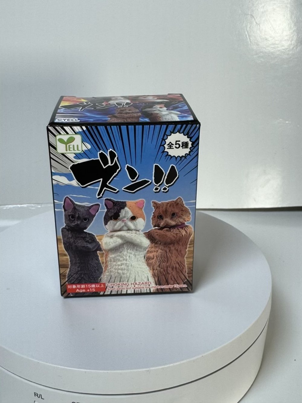 Thun! Cat Stance Side of Box