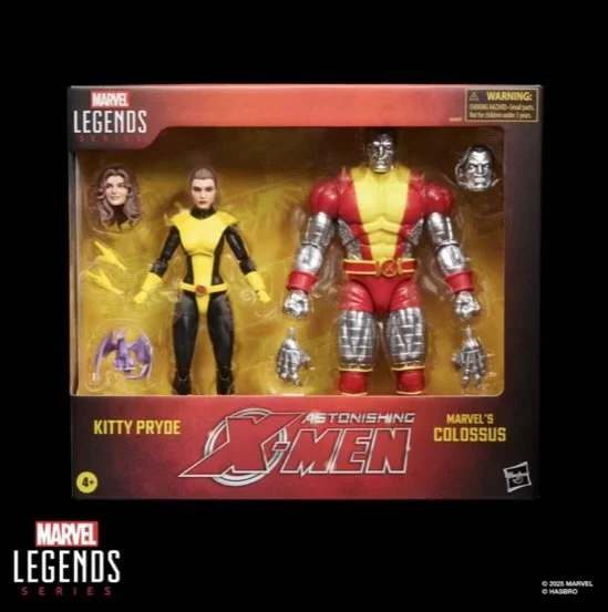 X-Men Marvel Legends Series Kitty Pryde and Colossus 6-Inch Action Figure 2-Pack In box