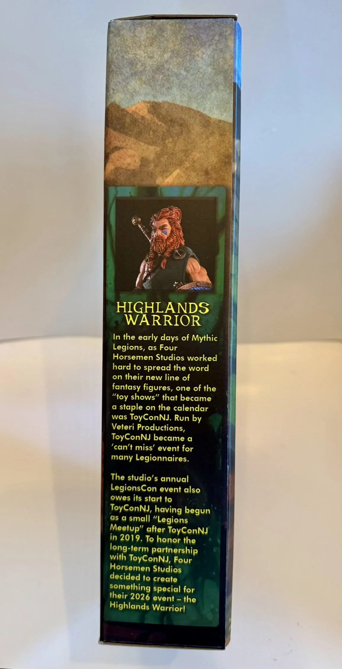 Mythic Legions Highlands Warrior ToyCon NJ Exclusive Side