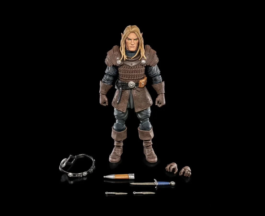 Mythic Legions: The RolePlaying Game Elf Rogue – Base Figure Full set