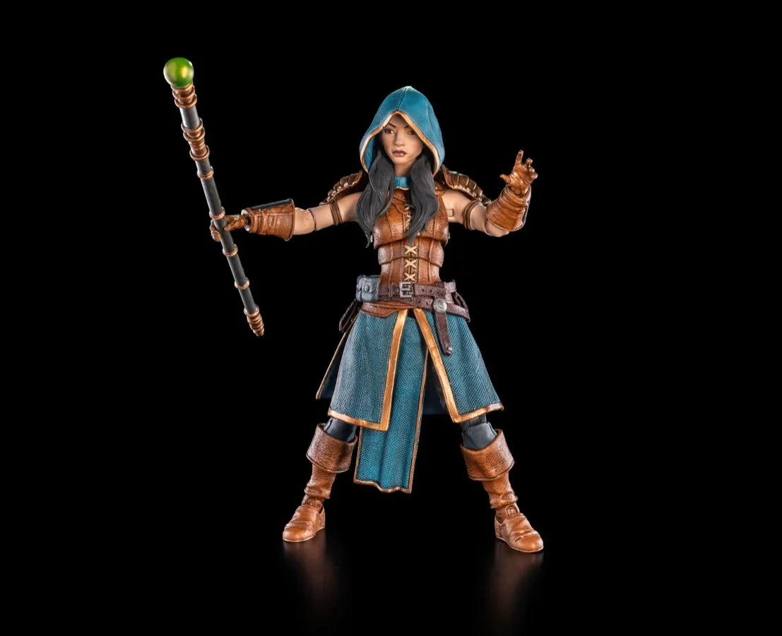 Mythic Legions: The RolePlaying Game Human Wizard – Base Figure Dynamic pose