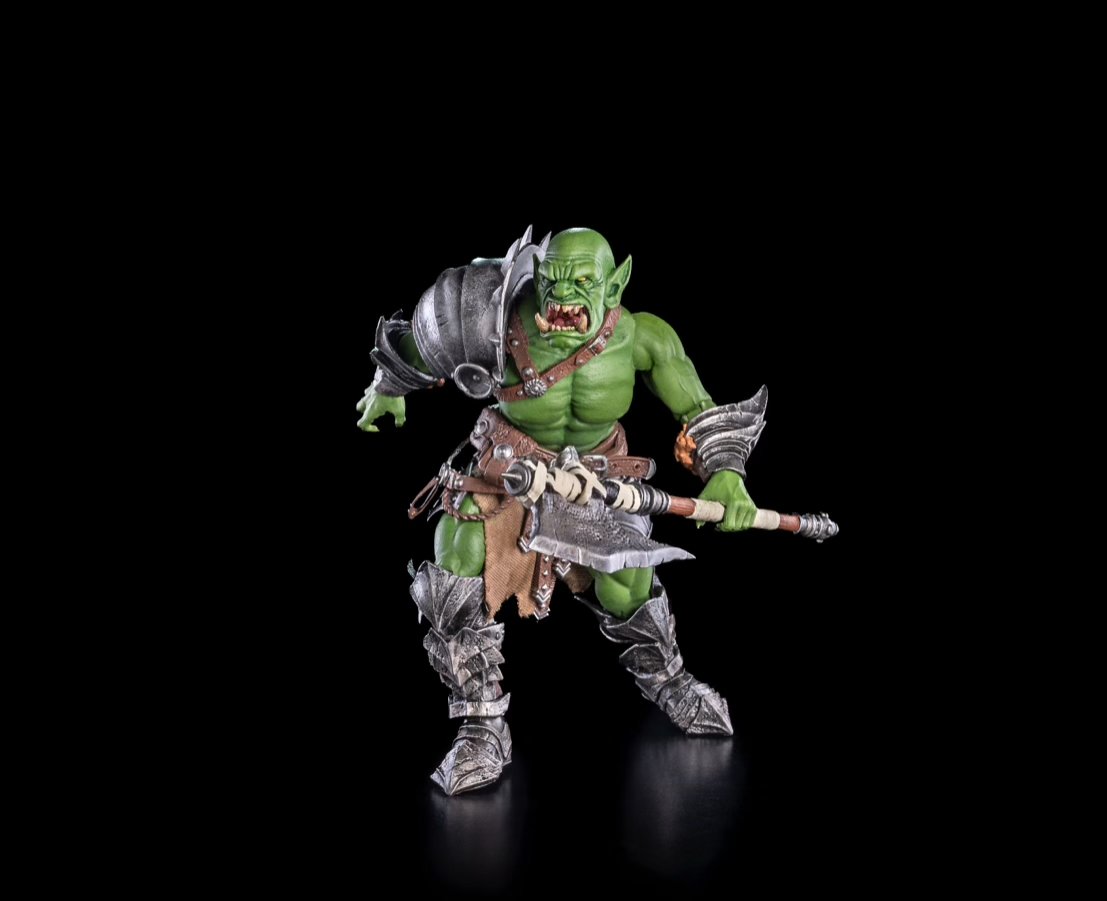 Mythic Legions: The RolePlaying Game Orc Barbarian – Enemy Figure Dynamic pose