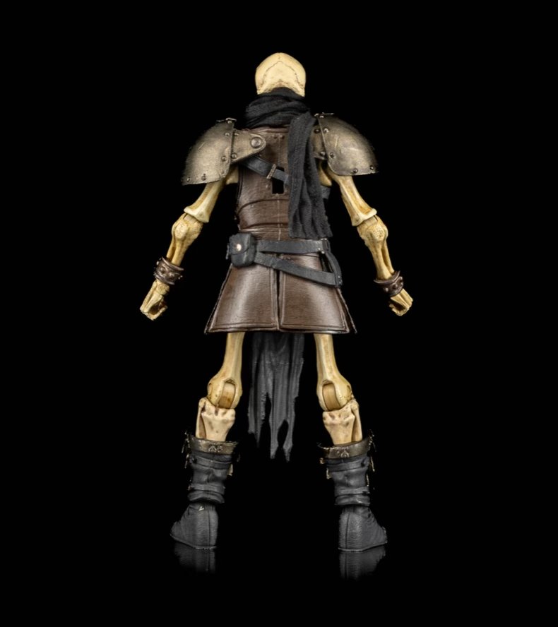 Mythic Legions: The RolePlaying Game Rix – Skeleton Thief Figure Back