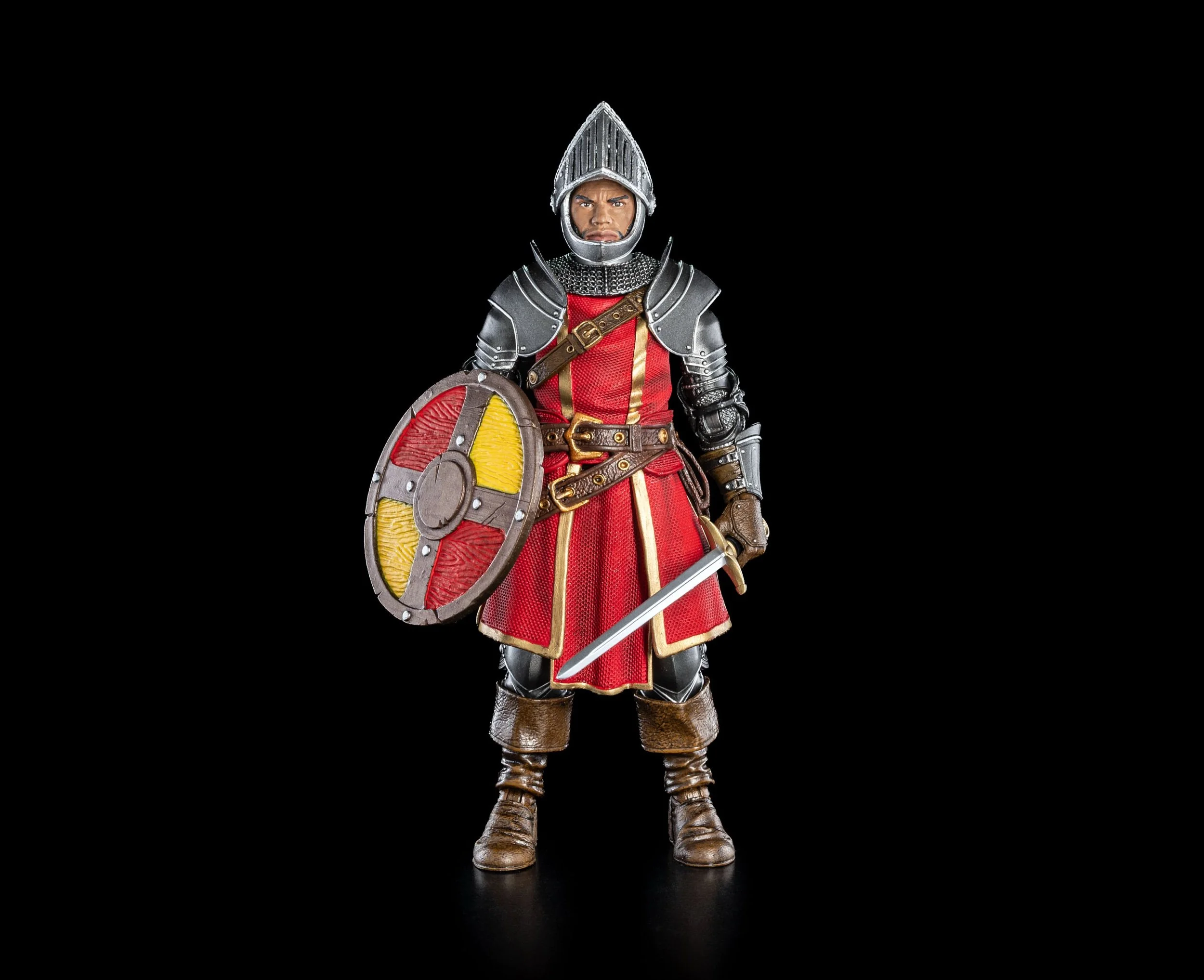 Mythic Legions: The RolePlaying Game Paladin – Character Pack Open helmet
