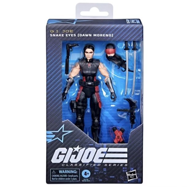 G.I. Joe Classified Series #197 Snake Eyes (Dawn Moreno) 6-Inch Action Figure In box