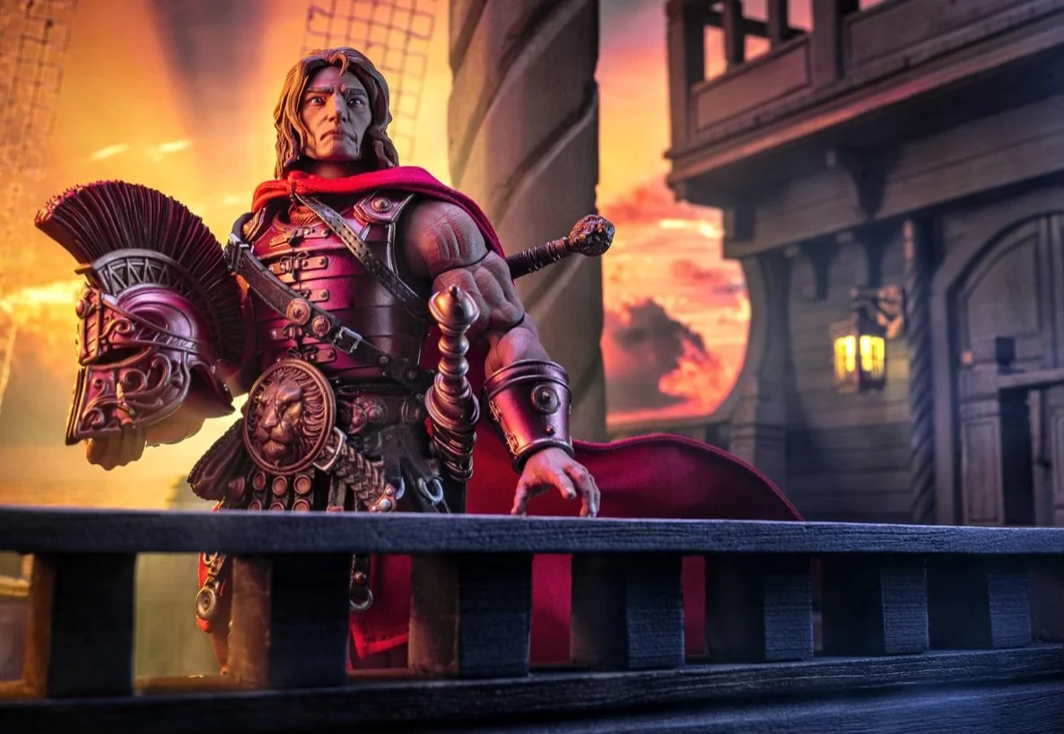 Mythic Legions: Dawns of Discovery Vitus Prime no helmet environment