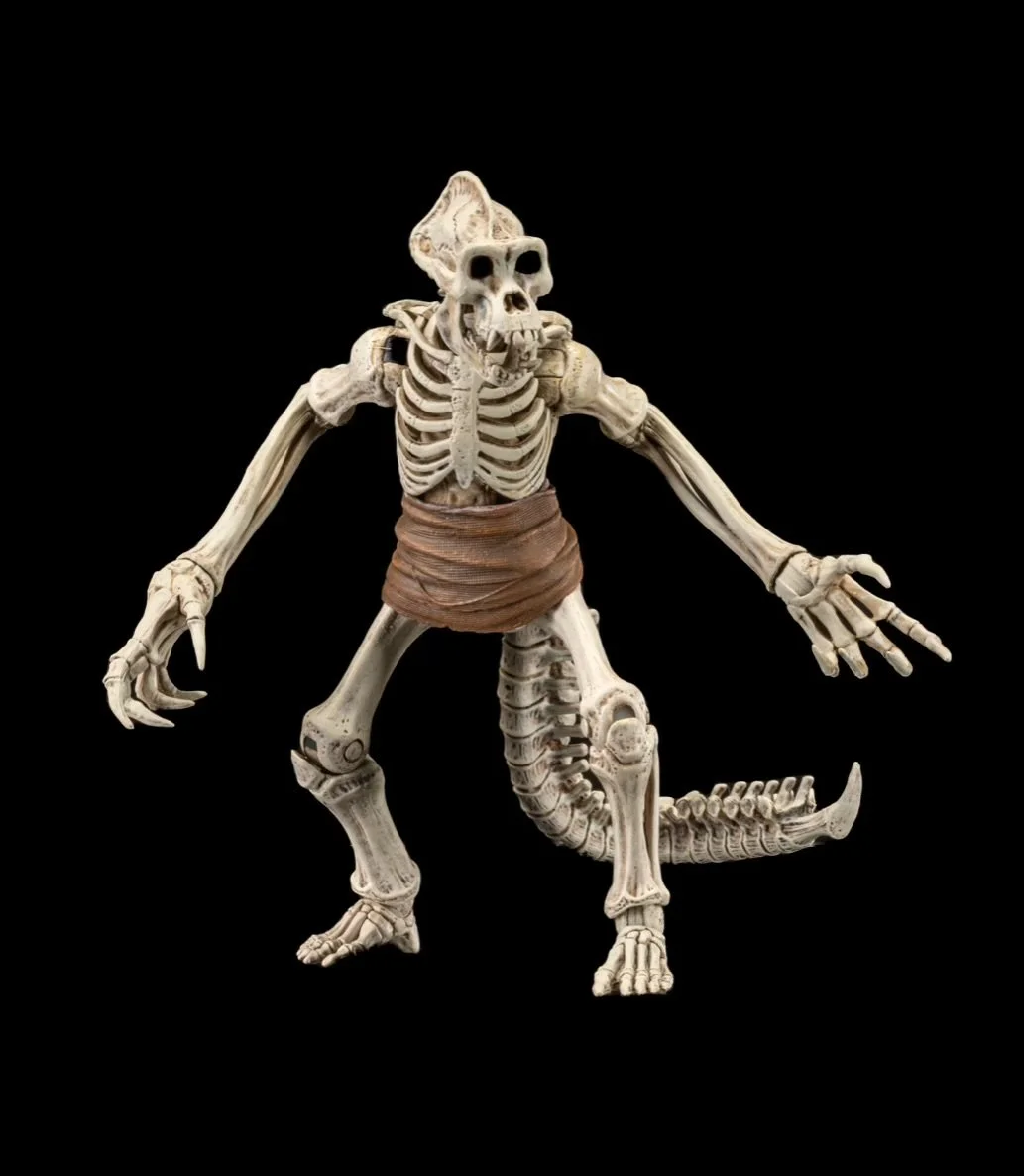 Mythic Legions: Reinforcements 3 Skeleton Soldiers Add-On Set  Gorilla head