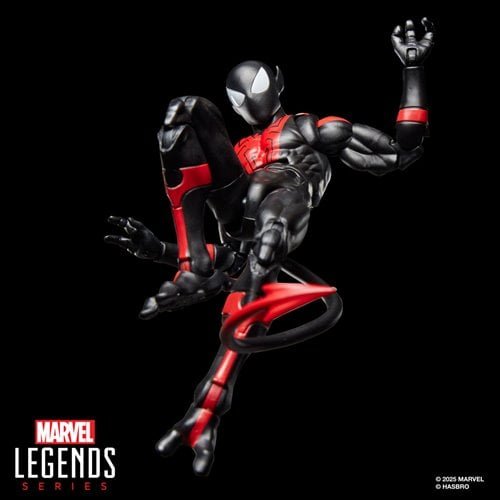 Spider-Man Marvel Legends Retro Cardback Uncanny Spider-Man (Nightcrawler) 6-Inch Action Figure Pose