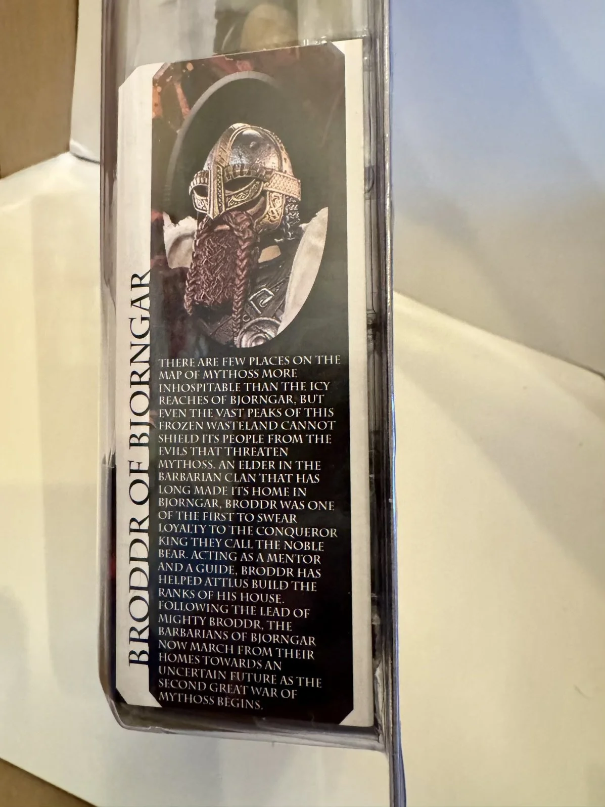 Mythic Legions Rising Suns Broddr of Bjorngar Side