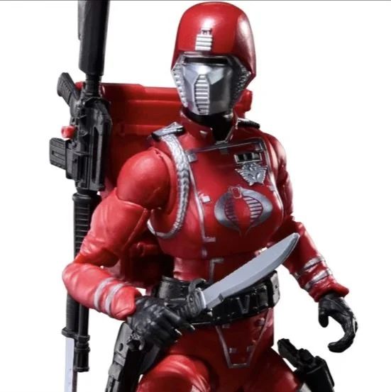 G.I. Joe Classified Series Retro Cardback Crimson Guard 6-Inch Action Figure Main pose