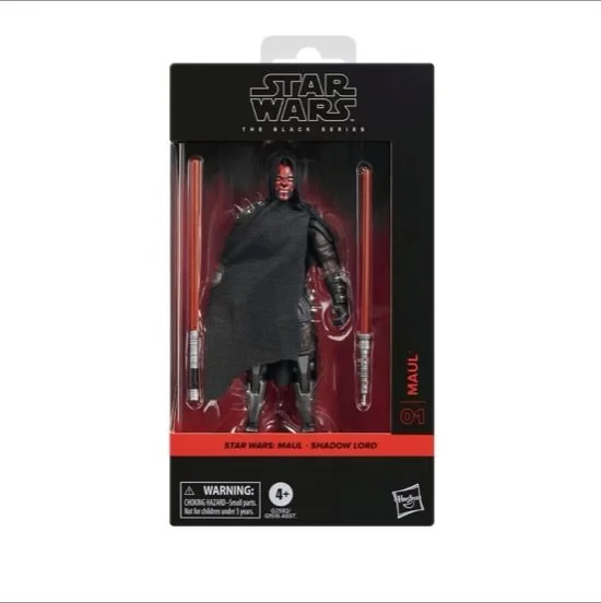 Star Wars: The Black Series Maul 6-Inch Action Figure In box