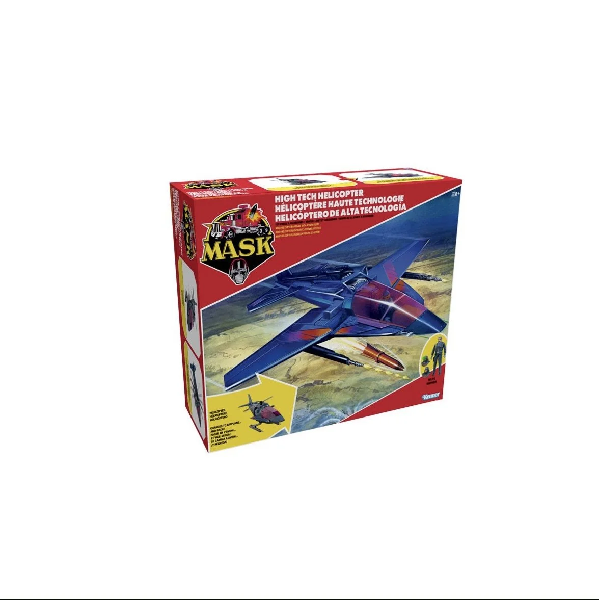M.A.S.K. High Tech Helicopter Vehicle Box