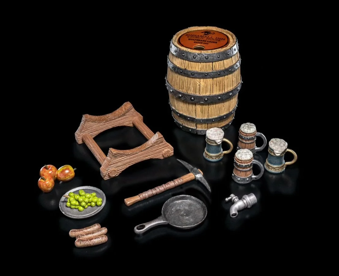 Mythic Legions: Horror Einsamall Inn Accessory Set PRE-ORDER 3RD QUARTER $34.99