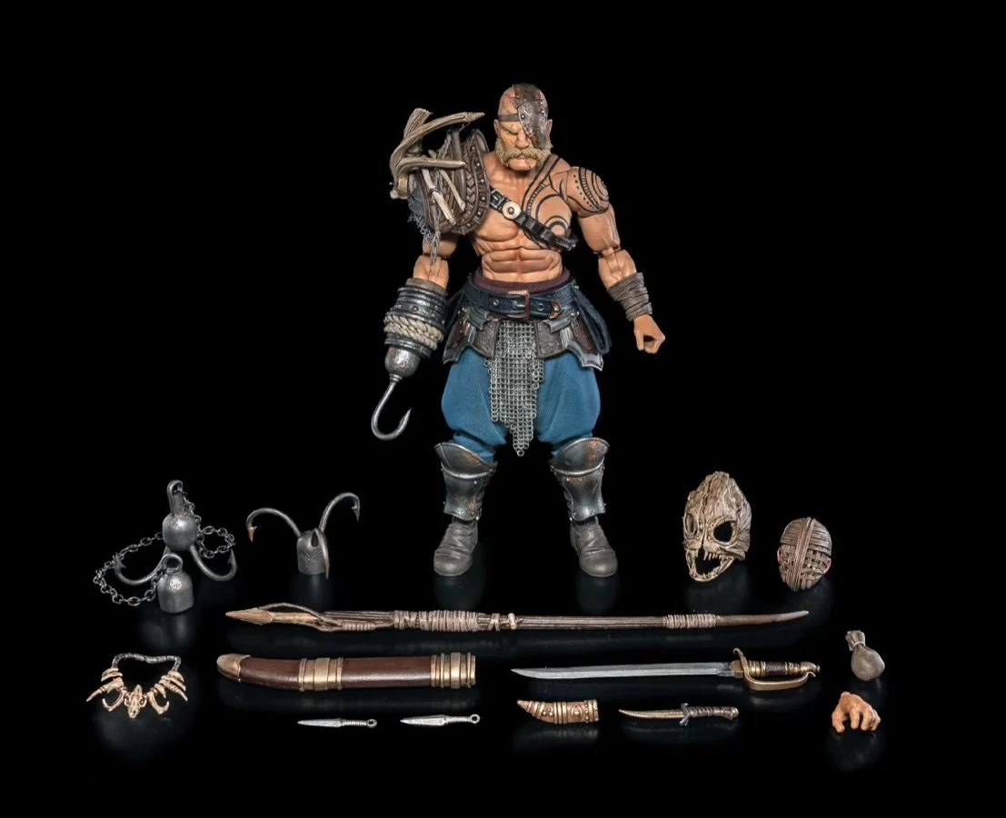 Mythic Legions: Dawns of Discovery Captain Ironskul full set