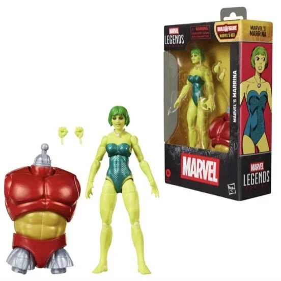 Marvel Legends Series Marvel's Marrina 6-Inch Action Figure BAF