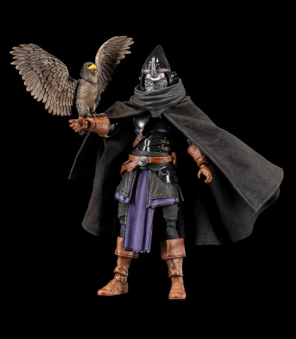 Mythic Legions: Reinforcements 3 Vampire Archer Add-On Set Hawk and cloak front