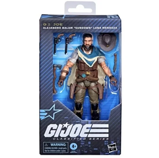G.I. Joe Classified Series #200 Alejandro Balam Sundown Luna Mendoza 6-Inch Action Figure In box