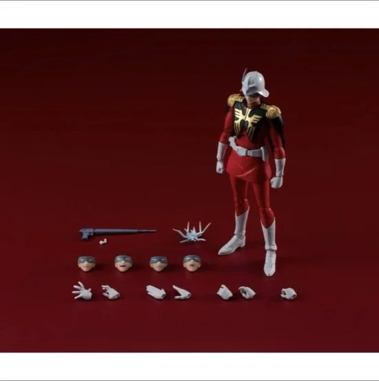 Mobile Suit Gundam Char Aznable S.H.Figuarts Action Figure With accessories