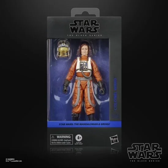 Hasbro Collectibles - Star Wars: The Mandalorian & Grogu - Black Series - Colonel Ward Action Figure In box