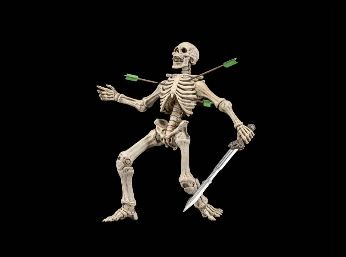 Mythic Legions: Reinforcements 3 Skeleton Builder 3 Arrows