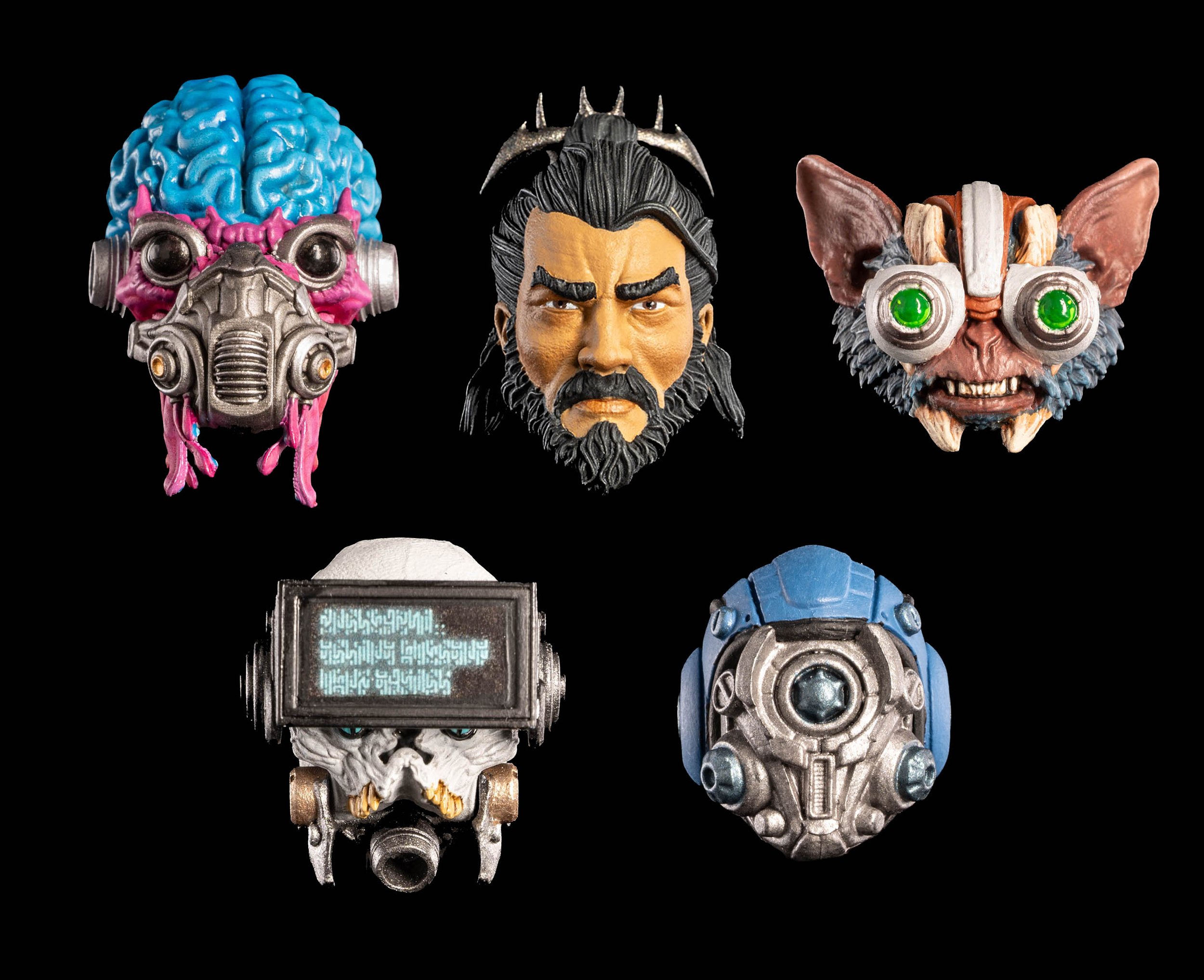 COSMIC LEGIONS: MORTAL THORN BOOK ONE Heads Pack PRE-ORDER LATE 2027 $29.99
