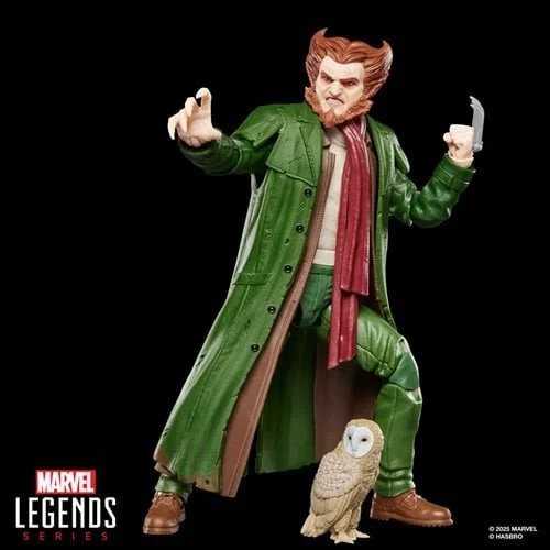 Spider-Man Marvel Legends Retro Cardback 6-Inch Action Figures 2026 Wave 1 Case of 6 Owl action