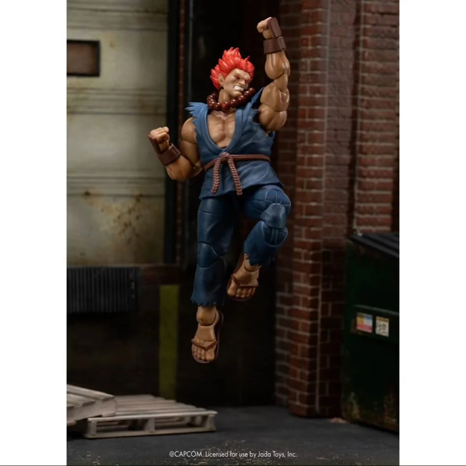Ultra Street Fighter II Akuma 6-Inch Scale Action Figure Dragon punch Shoryuken