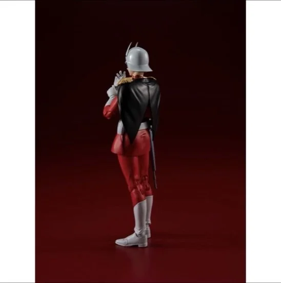 Mobile Suit Gundam Char Aznable S.H.Figuarts Action Figure From behind