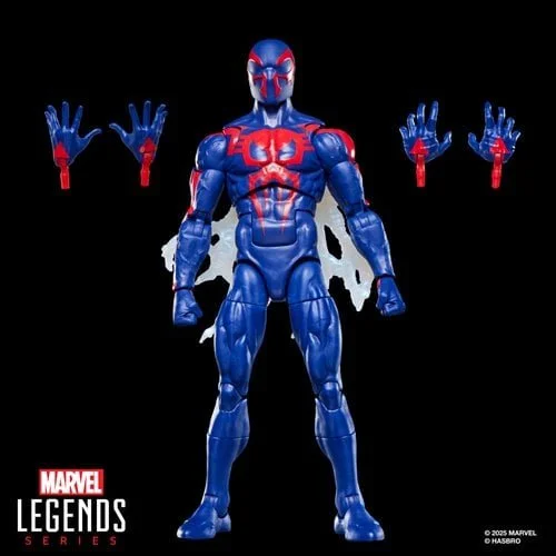 Spider-Man Marvel Legends Retro Cardback 6-Inch Action Figures 2026 Wave 1 Case of 6 Spider-Man 2099