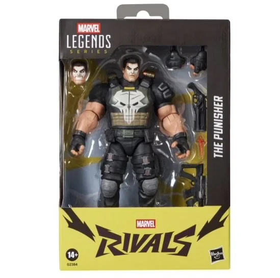 Marvel Legends Series Marvel Rivals The Punisher 6-Inch Action Figure In box