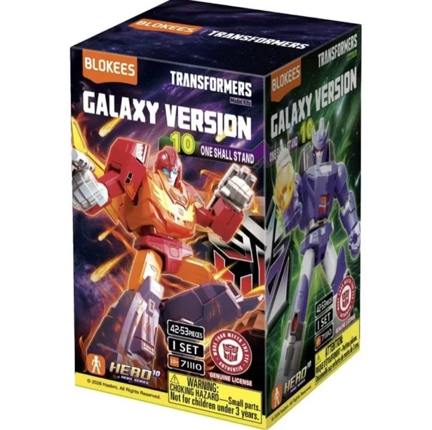 Transformers Galaxy Version 10 Transformers: The Movie 3 Blokees Model Kit single box (Copy)