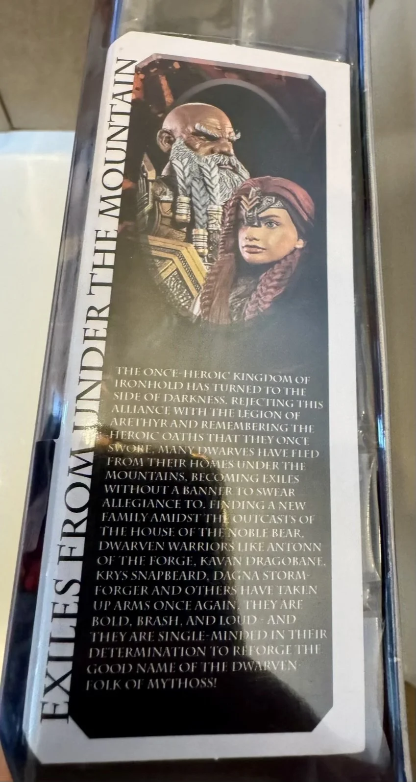 Mythic Legions Rising Suns Exiles From Under the Mountain 2-Pack Side