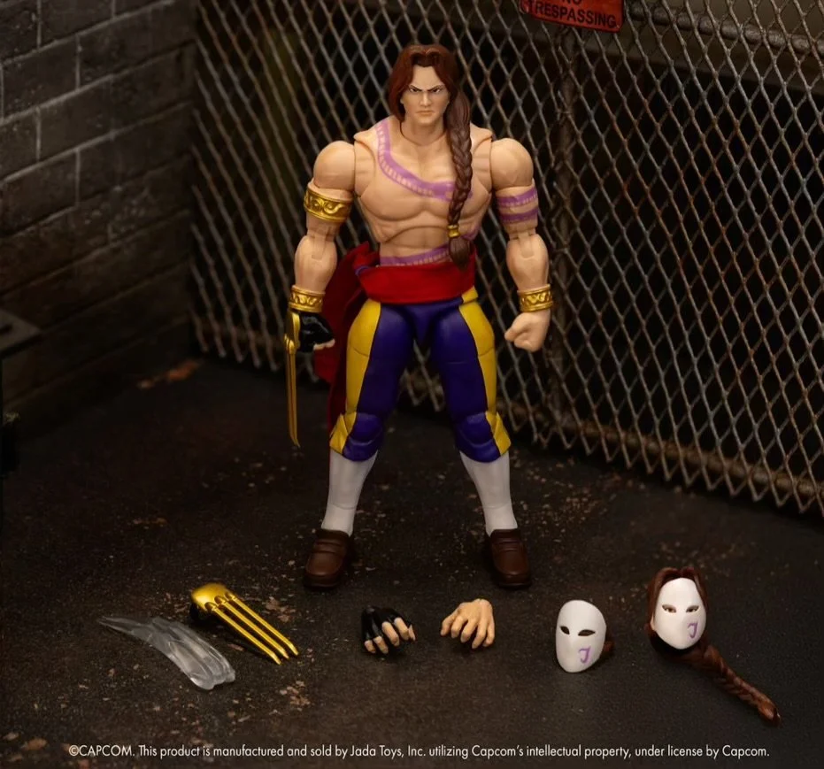 Ultra Street Fighter II Vega 6-Inch Action Figure Accessories
