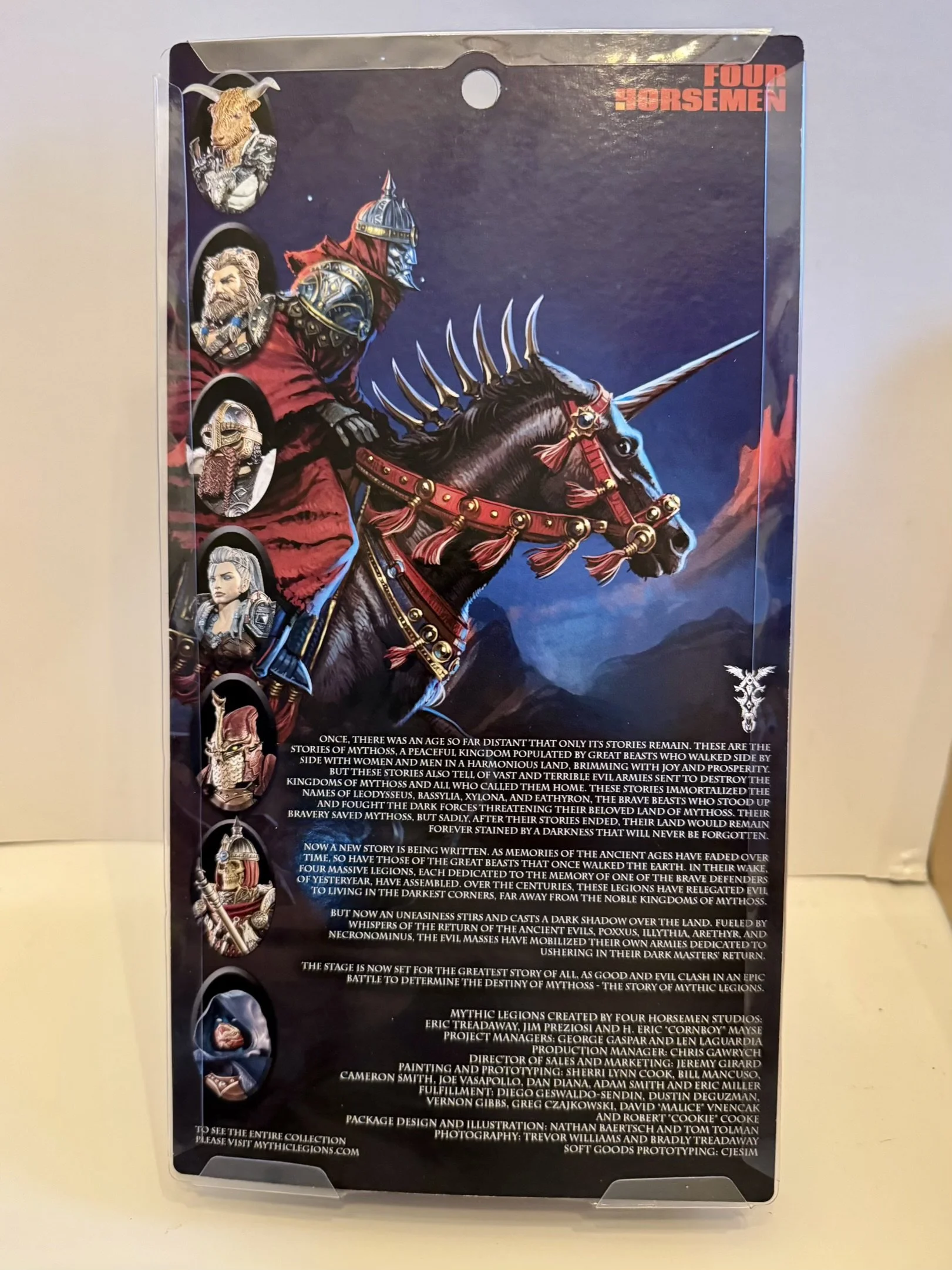 Mythic Legions Rising Suns Broddr of Bjorngar Back