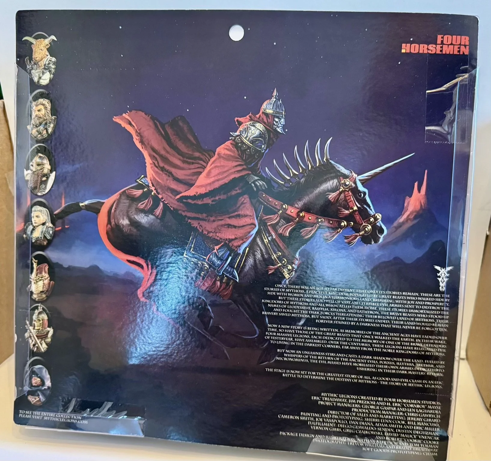 Mythic Legions Rising Suns Exiles From Under the Mountain 2-Pack Back