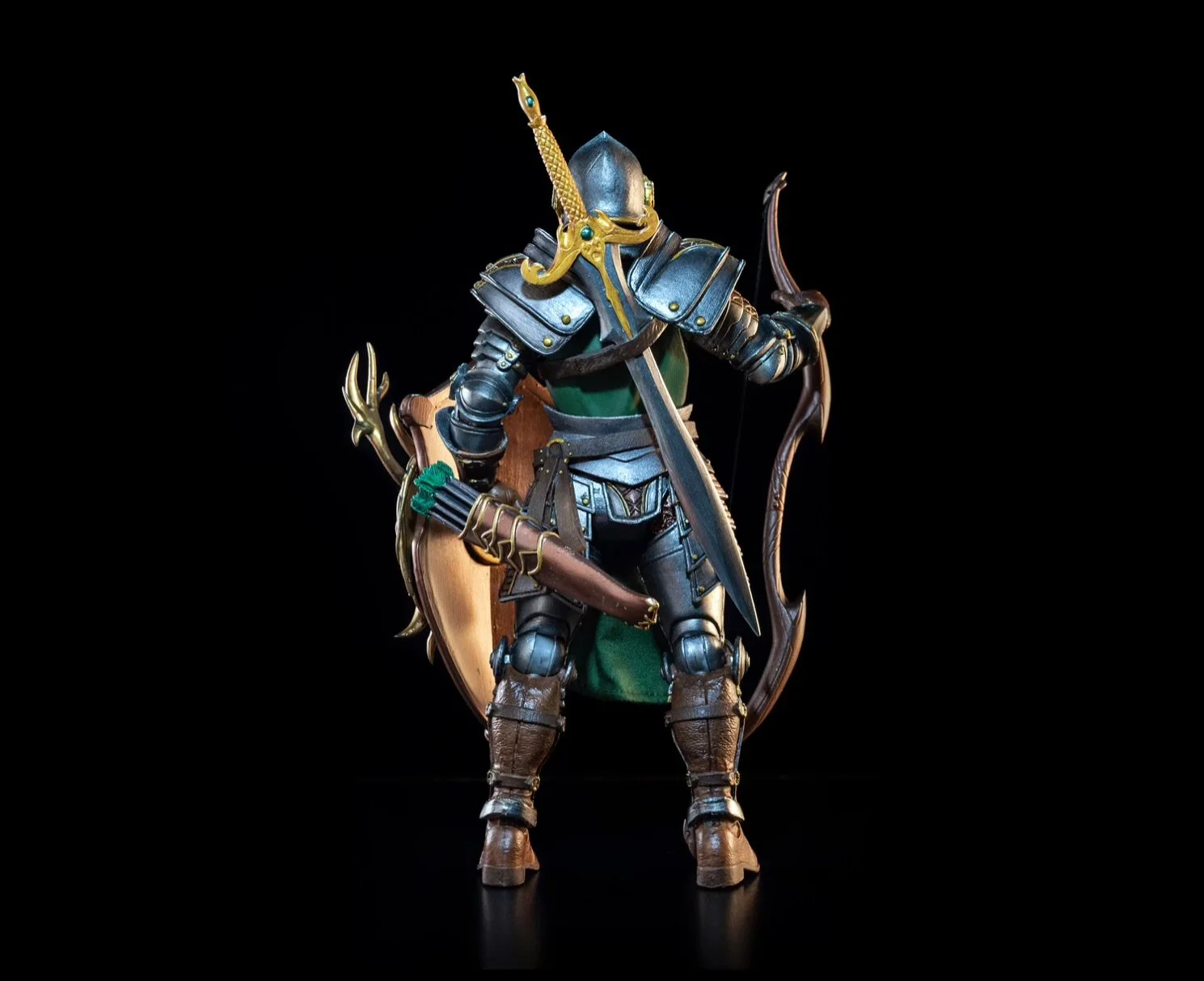 Mythic Legions Xylernian Guard Forest Knight Back