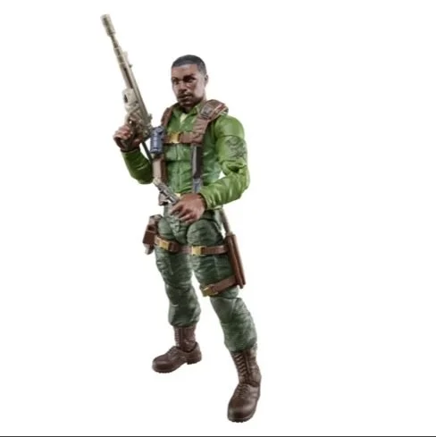 G.I. Joe Classified Series Retro Cardback G.I. Joe Trooper 6-Inch Action Figure Rifle