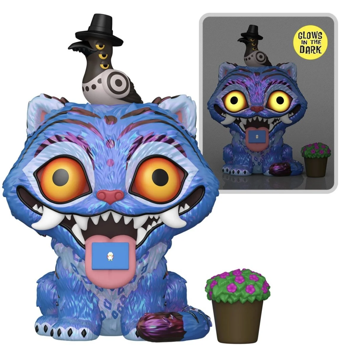 KPop Demon Hunters Derpy Tiger with Sussie Crow Funko Pop Main