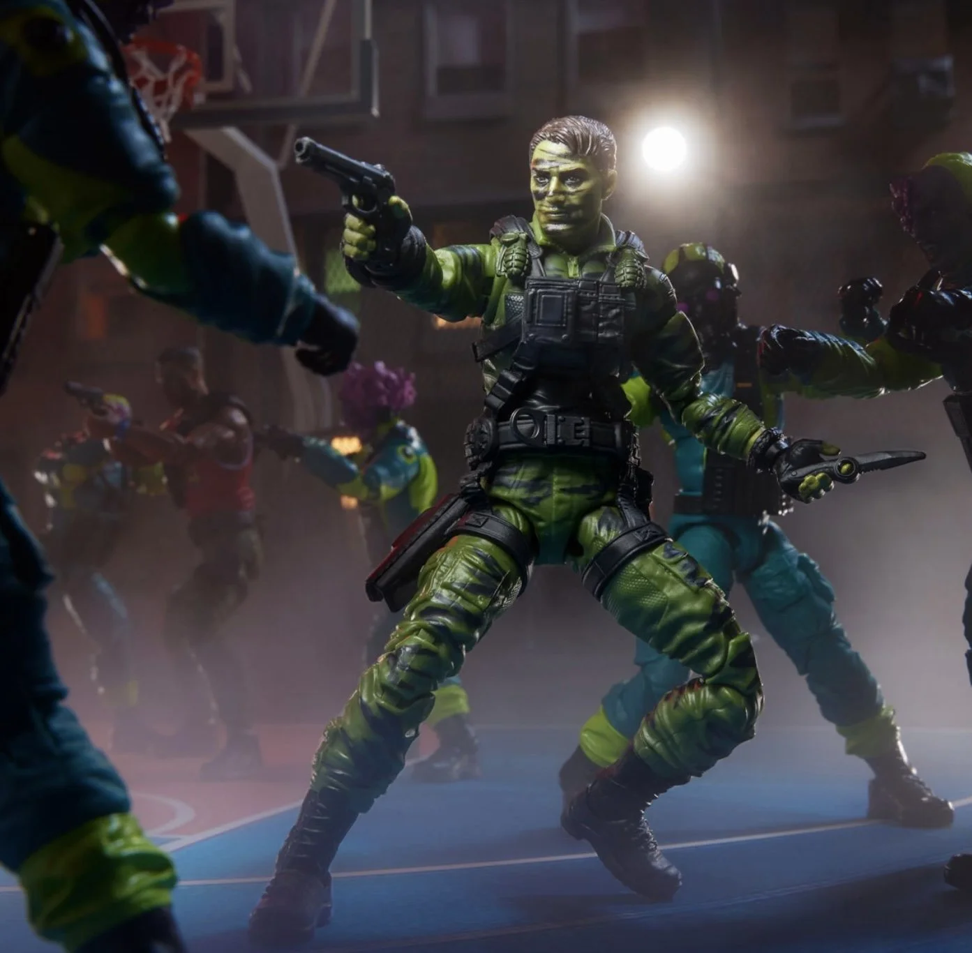 G.I. Joe Classified Series #188 Brent Hit & Run Scott 6-Inch Action Figure Pose