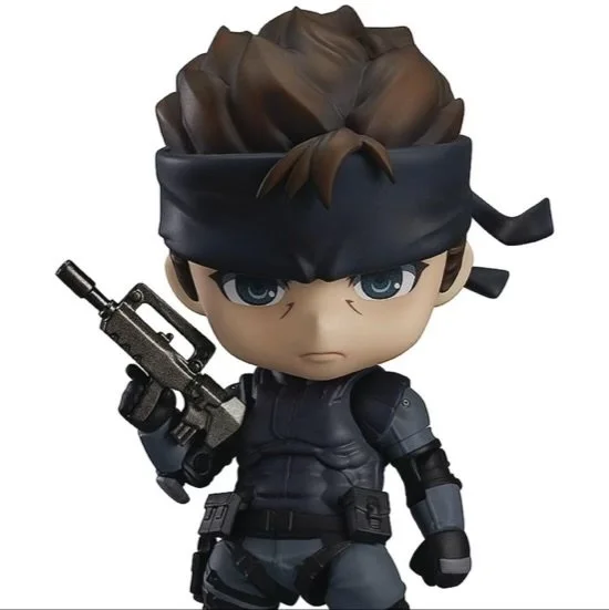 Metal Gear Solid Snake Nendoroid Action Figure SHIPPING NOW