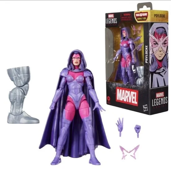 Marvel Legends Series Psylocke 6-Inch Action Figure BAF