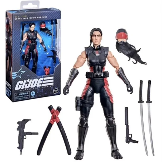 G.I. Joe Classified Series #197 Snake Eyes (Dawn Moreno) 6-Inch Action Figure