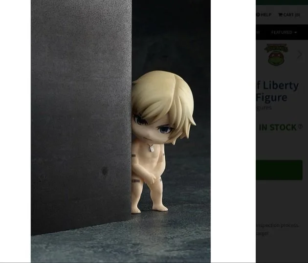 Metal Gear Solid 2: Sons of Liberty Raiden Nendoroid Action Figure No clothes body accessory