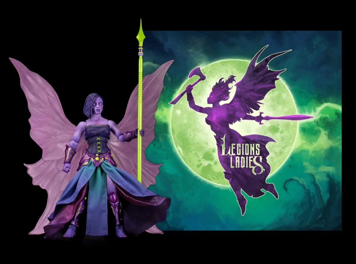 Mythic Legions: Reinforcements 3 The Yemaya Devine Deluxe legion ladies Logo