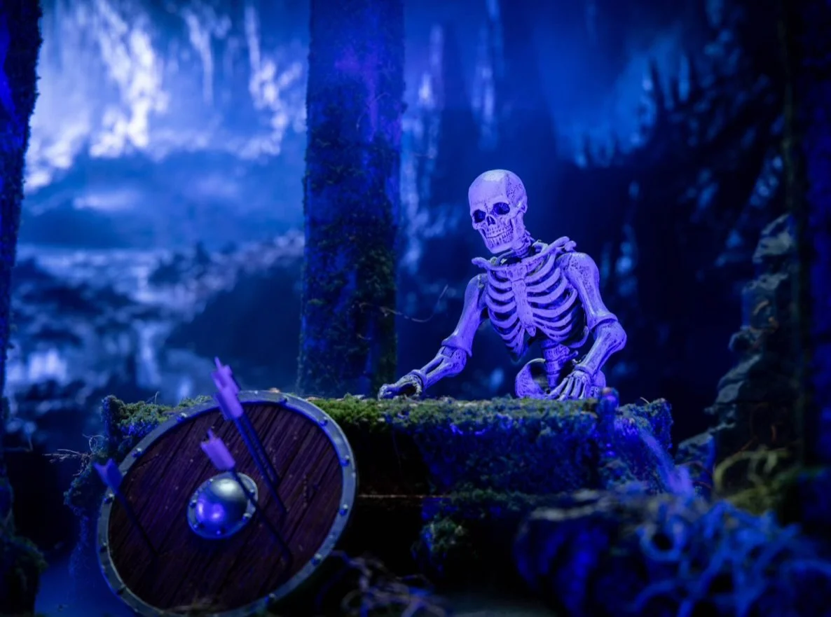 Mythic Legions: Reinforcements 3 Skeleton Builder 3 Environmental