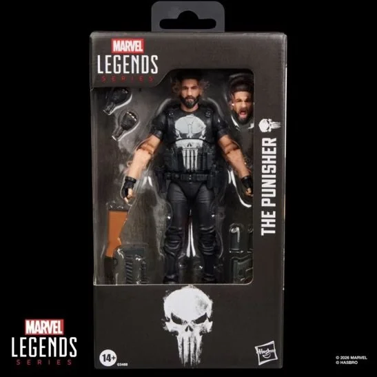 Marvel Legends Series The Punisher 6-Inch Action Figure In box