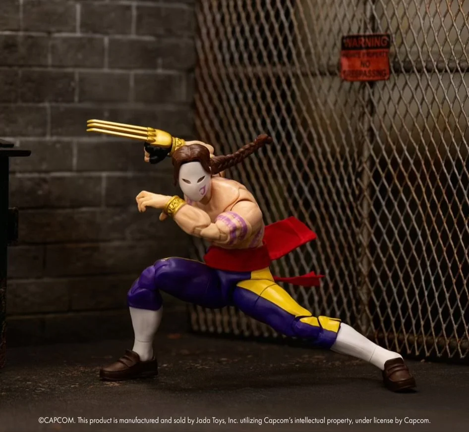 Ultra Street Fighter II Vega 6-Inch Action Figure Pose
