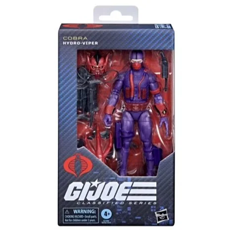G.I. Joe Classified Series #199 Hydro-Viper 6-Inch Action Figure Front of box