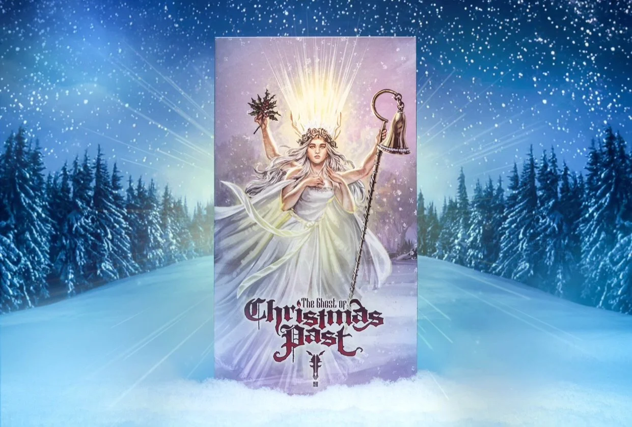 Figure Obscura The Ghost of Christmas Past Illustration