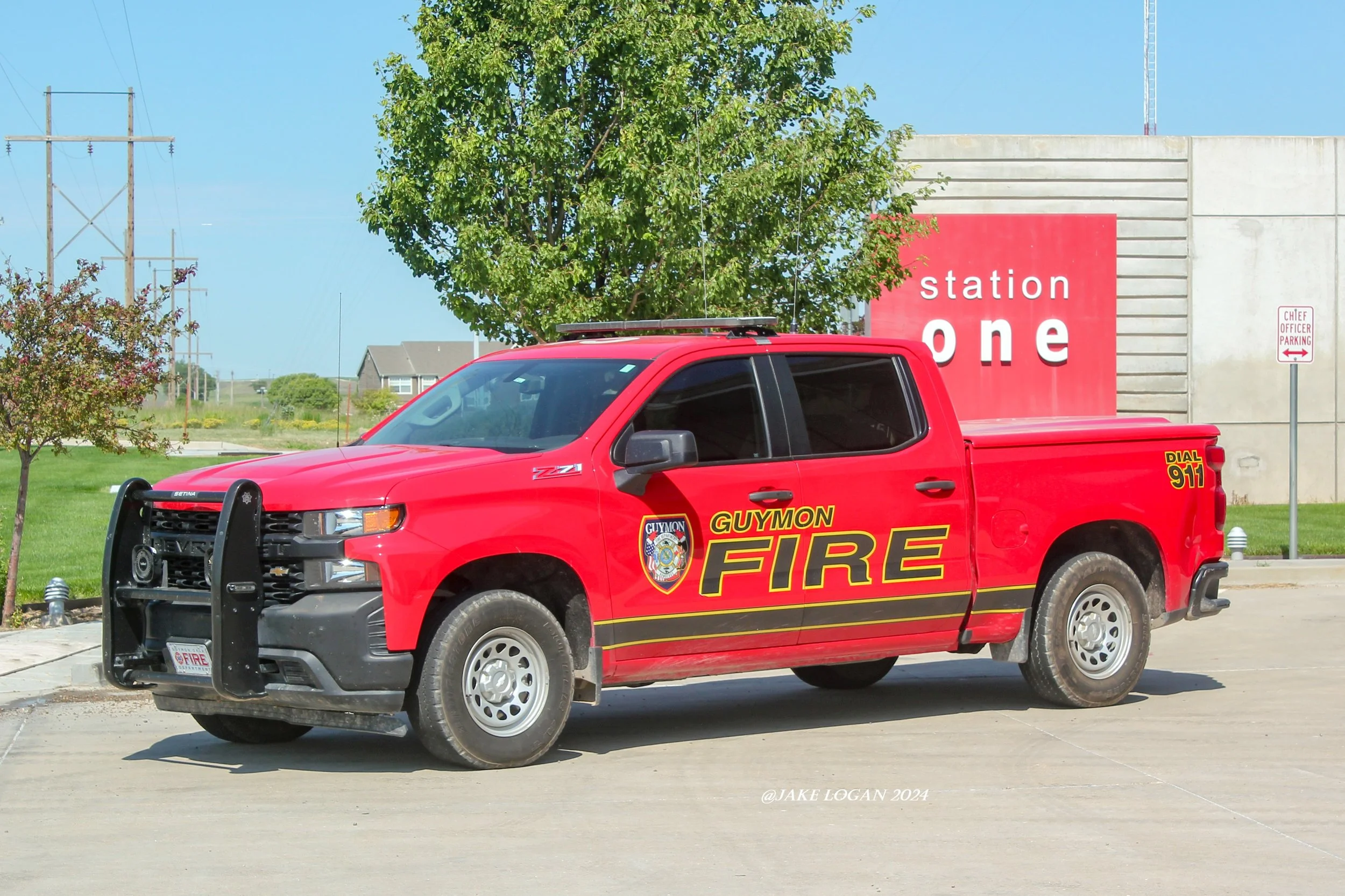 Command 1 - 2021 Chevy 1500 - Gas/Auto
 
 
Command 1 is the Fire Chiefs take home vehicle.